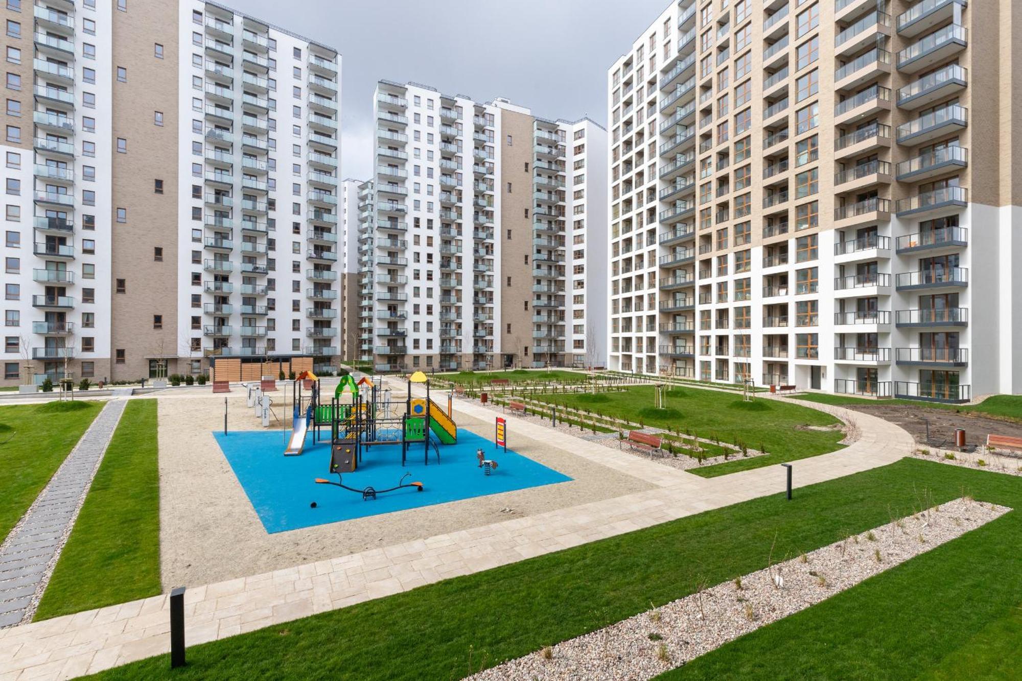 Nowa Letnica Comfortable Apartments With Balcony & Parking Gdansk By Noclegi Renters Exterior foto