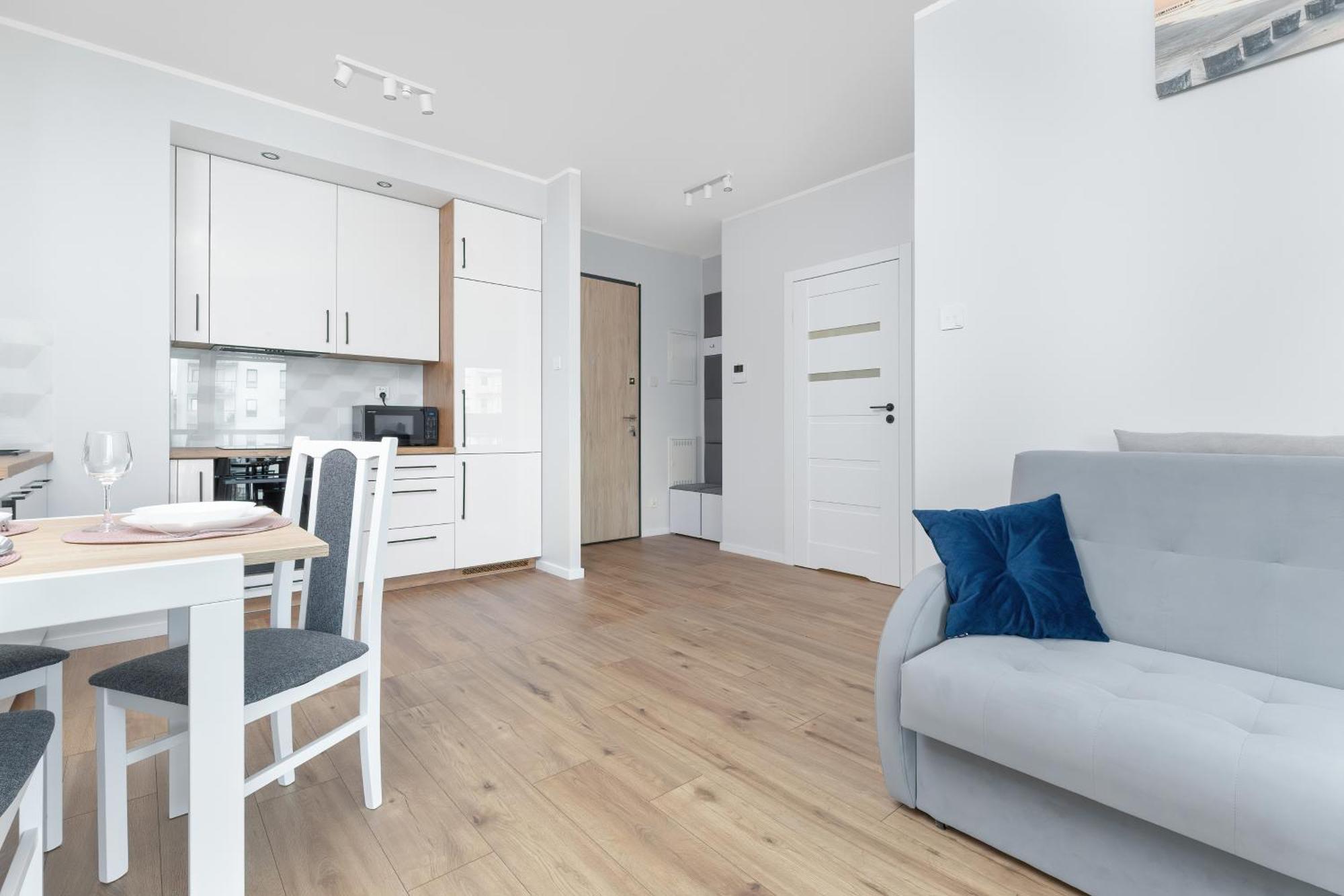 Nowa Letnica Comfortable Apartments With Balcony & Parking Gdansk By Noclegi Renters Exterior foto