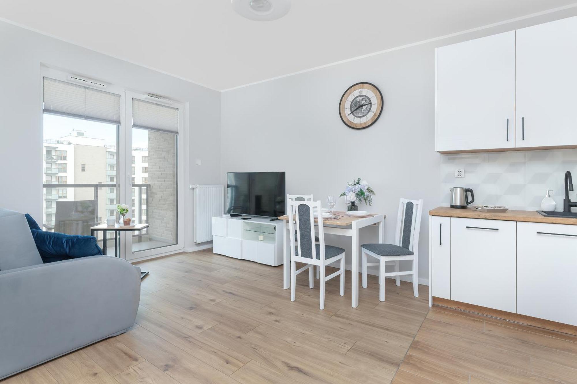 Nowa Letnica Comfortable Apartments With Balcony & Parking Gdansk By Noclegi Renters Exterior foto