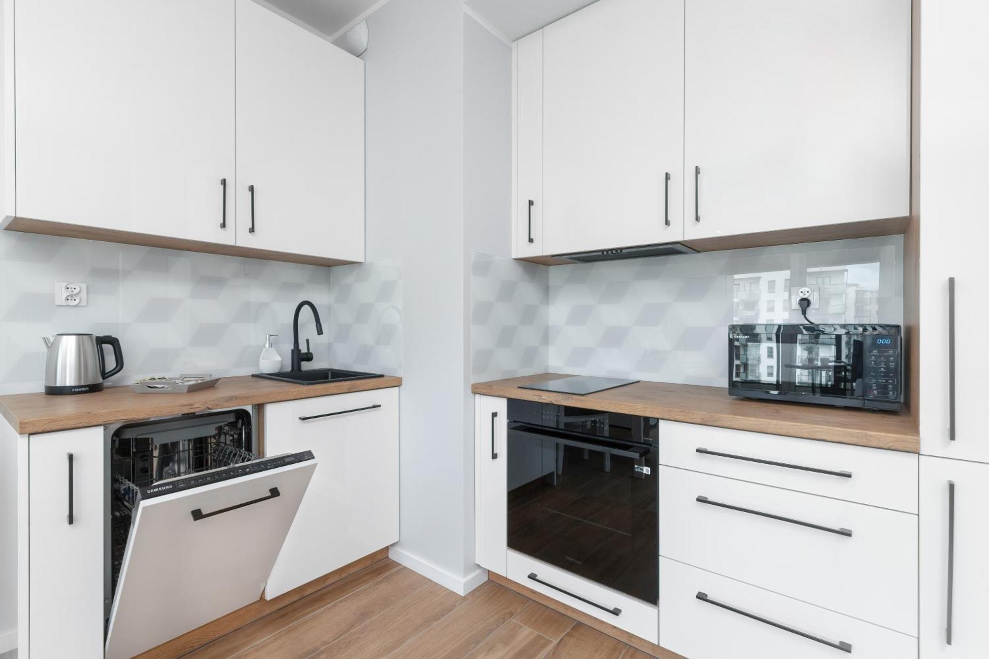 Nowa Letnica Comfortable Apartments With Balcony & Parking Gdansk By Noclegi Renters Exterior foto